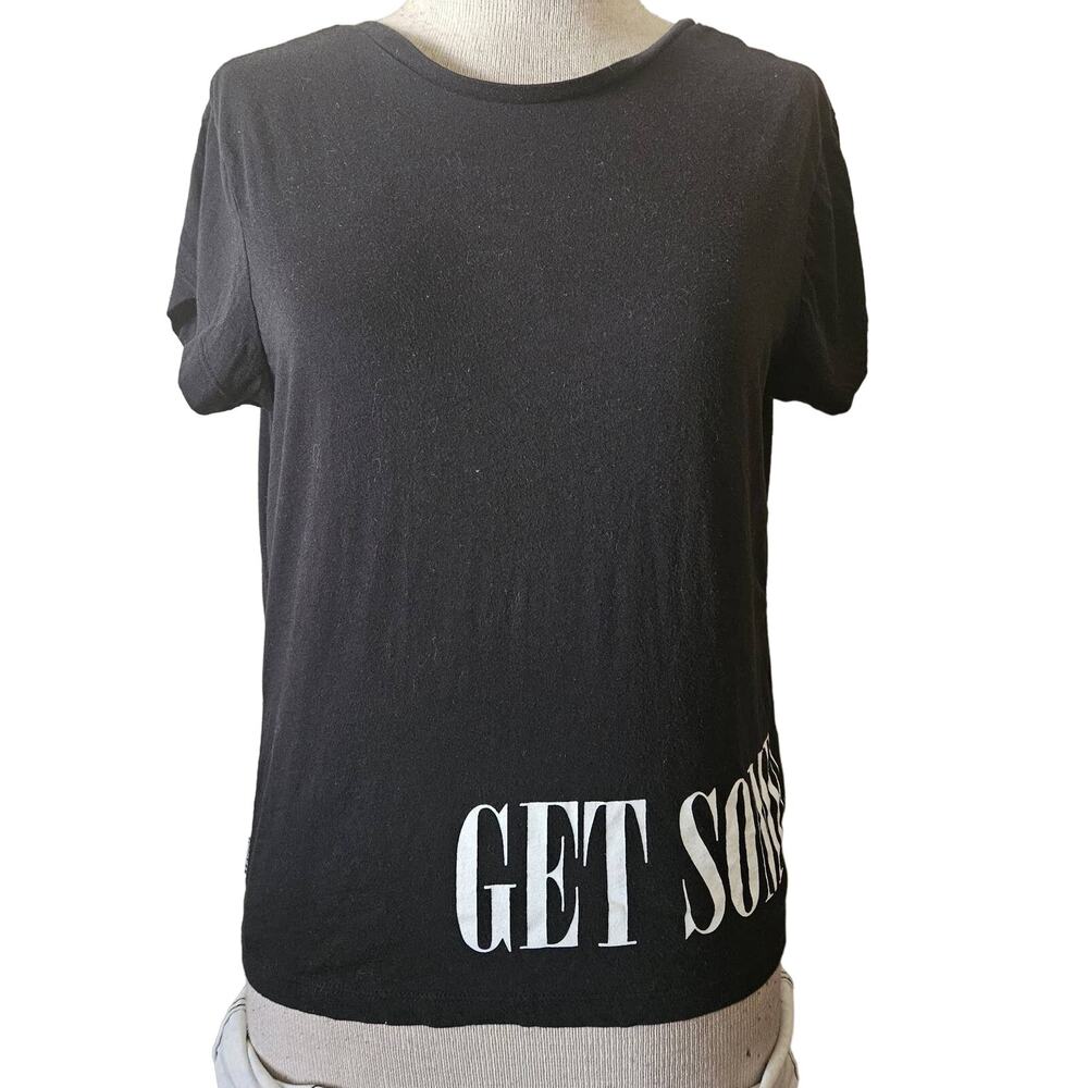 Black Get Some Insight Tee Shirt Size 10